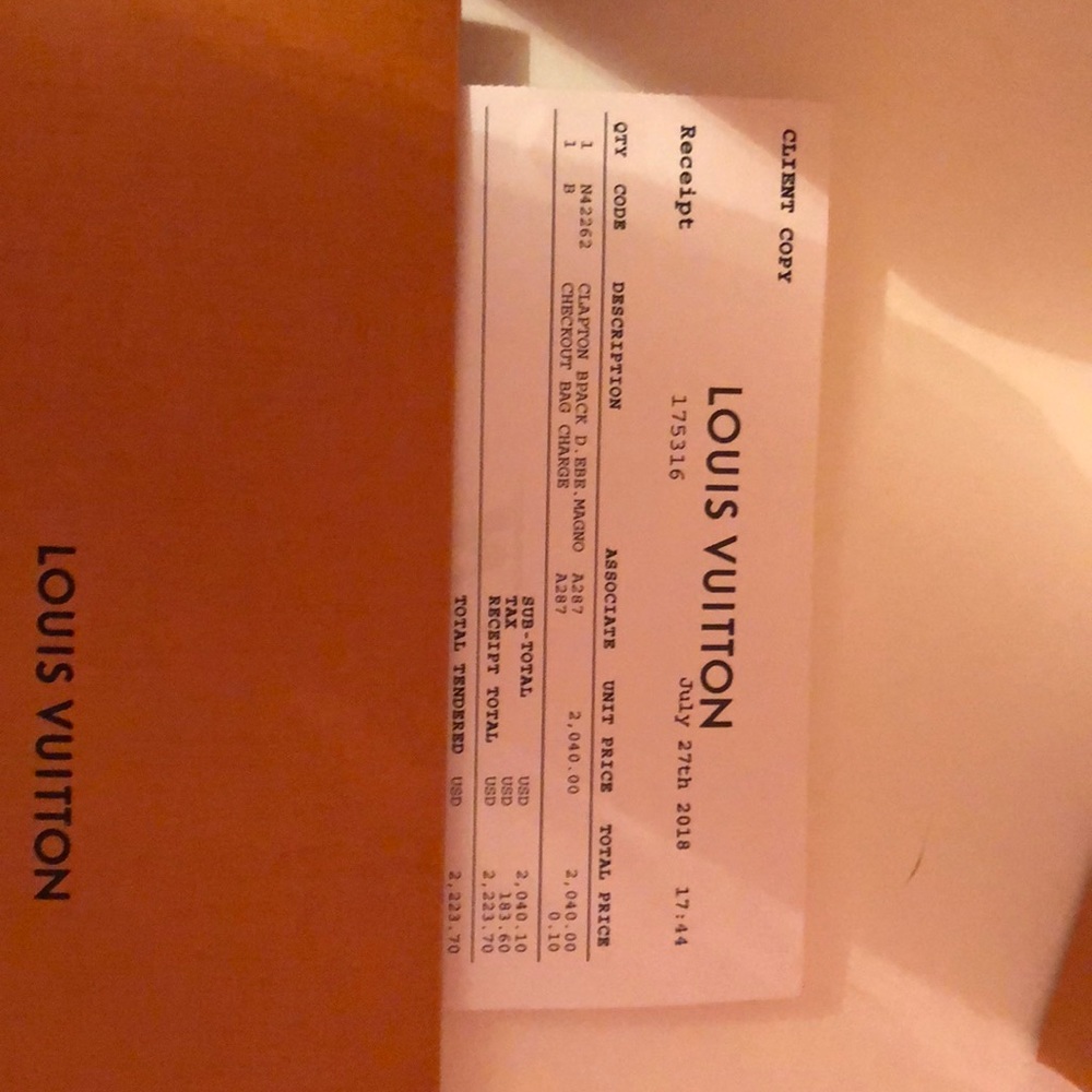 Louis Vuitton Clapton Backpack Magno - Picture 5 of 8